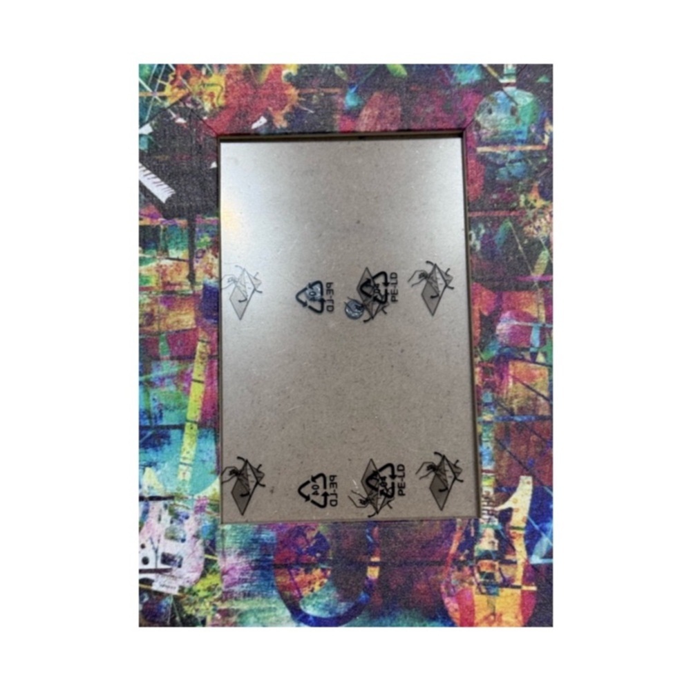 ☀️Colorful Abstract guitar Picture Frame